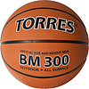 Мяч баск. TORRES BM300, B02016, р.6, резина, нейлон. корд, бут. камера, темнооранж-черн