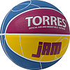 Мяч баск. TORRES Jam, B023123, р.3, резина, нейлон. корд, бут. кам., син-желто-малиновый