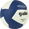 Мяч вол. GALA Mistral 12, BV5665S, р. 5, синт. кожа ПУ, клееный, бут. камера, бело-синий