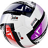 СЦ*Мяч футзал. TORRES Futsal Resist, FS321024, р.4, 24 п.,ПУ, 3 подкл.сл., гиб.сш, белый-мультикол